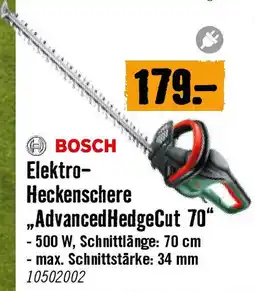 Hornbach Elektro- Heckenschere „Advanced HedgeCut 70 Angebot