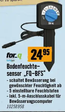 Hornbach Bodenfeuchte- sensor,,FQ-BFS Angebot