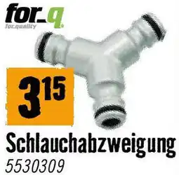 Hornbach Schlauchabzweigung Angebot