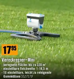 Hornbach Viereckregner-Mini Angebot