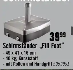 Hornbach Schirmständer Angebot