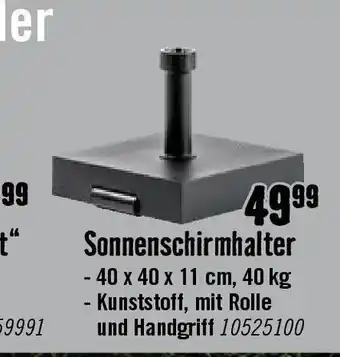 Hornbach Sonnenschirmhalter Angebot