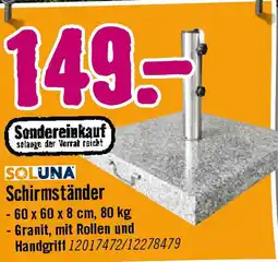 Hornbach Schirmständer Angebot