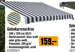 Hornbach Gelenkarmmarkise Angebot