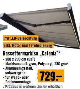 Hornbach Kassettenmarkise „Catania Angebot