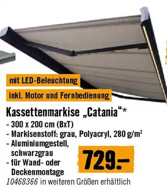 Hornbach Kassettenmarkise „Catania Angebot