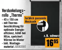 Hornbach Verdunkelungs- rollo „Thermo Angebot