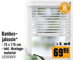 Hornbach Bambus- jalousie Angebot