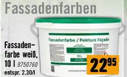 Hornbach Fassaden- farbe weiß, Angebot