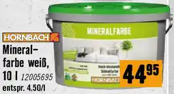 Hornbach Mineral- farbe weiß Angebot
