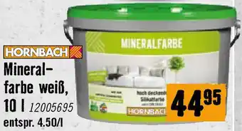 Hornbach Mineral- farbe weiß Angebot