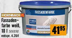 Hornbach Fassaden-farbe weiß Angebot