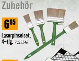 Hornbach Lasurpinselset, 4-tlg Angebot