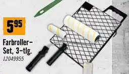 Hornbach Farbroller- Set, 3-tlg Angebot