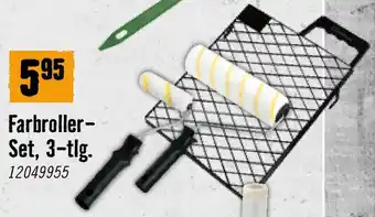 Hornbach Farbroller- Set, 3-tlg Angebot
