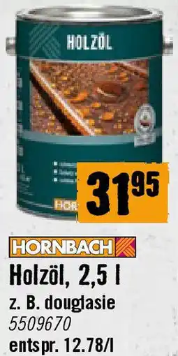 Hornbach Holzöl Angebot