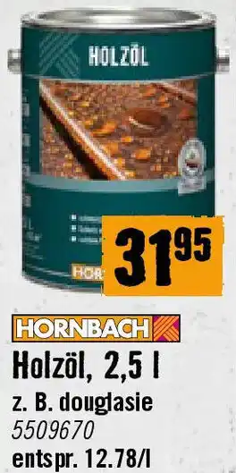 Hornbach Holzöl Angebot