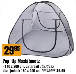 Hornbach Pop-Up Moskitonetz Angebot