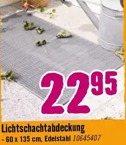 Hornbach Lichtschachtabdeckung Angebot