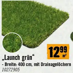 Hornbach Launch grün Angebot
