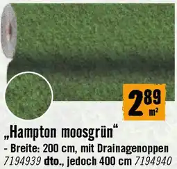 Hornbach Hampton moosgrün Angebot