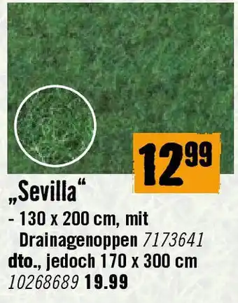 Hornbach Sevilla Angebot