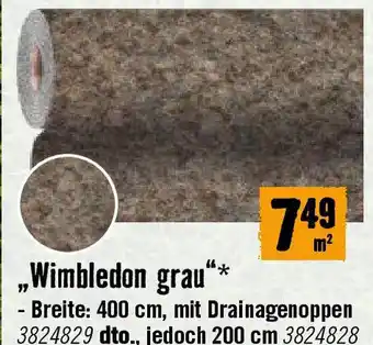 Hornbach Wimbledon grau Angebot