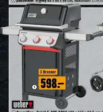 Hornbach Gasgriller „Spirit E-325 GBS Angebot
