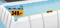 Hornbach Power Steel Framepool-Set Angebot
