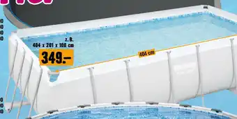 Hornbach Power Steel Framepool-Set Angebot
