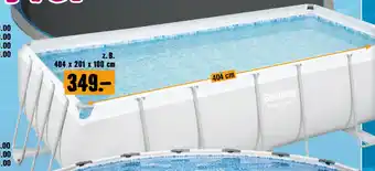 Hornbach Power Steel Framepool-Set Angebot