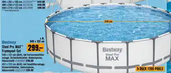Hornbach Steel Pro MAX Framepool-Set Angebot