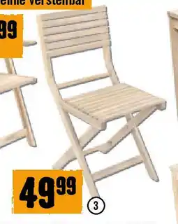 Hornbach Balkonstuhl Maja klappbar beige Angebot