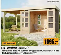 Hornbach Holz-Gartenhaus „Rasch 3 Angebot