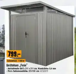 Hornbach Gartenhaus Angebot