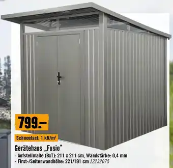 Hornbach Gartenhaus Angebot
