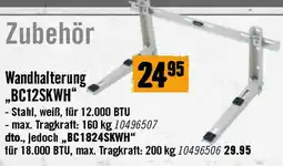 Hornbach Wandhalterung ,,BC12SKWH Angebot