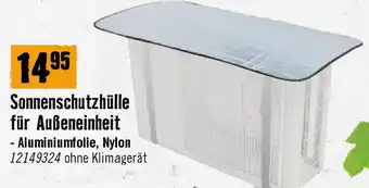 Hornbach Sonnenschutzhülle für Außeneinheit Angebot