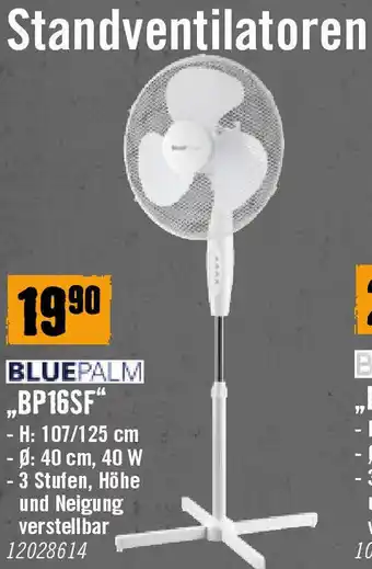 Hornbach Standventilatoren „BP16SF Angebot