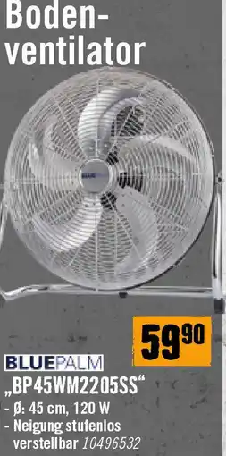 Hornbach Boden- ventilator BP45WM2205SS Angebot