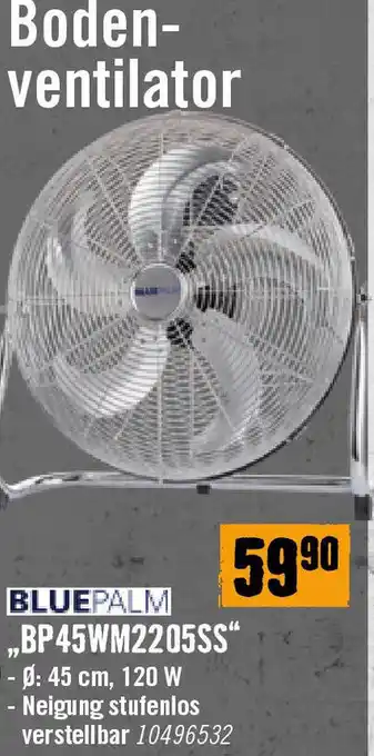 Hornbach Boden- ventilator BP45WM2205SS Angebot