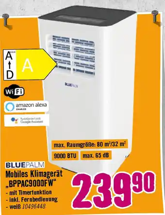 Hornbach Mobiles Klimagerät ,BPPAC9000FW Angebot