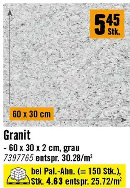 Hornbach Naturstein Granit Angebot