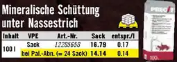 Hornbach Mineralische Schüttung unter Nassestrich Angebot