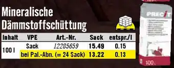 Hornbach Mineralische Dämmstoffschüttung Angebot