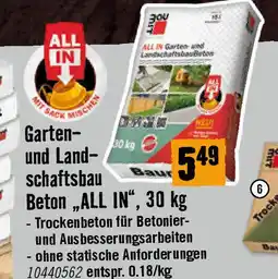 Hornbach Garten- & Landschaftsbau Beton Angebot