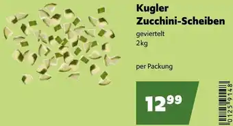 Eurogast Grissemann Kugler Zucchini-Scheiben Angebot