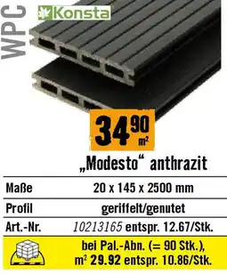 Hornbach ,,Modesto" anthrazit Angebot