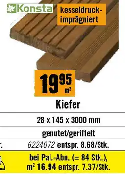 Hornbach Kiefer Angebot