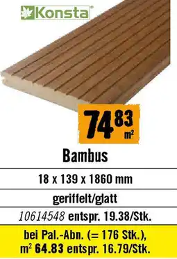 Hornbach Bambus Angebot